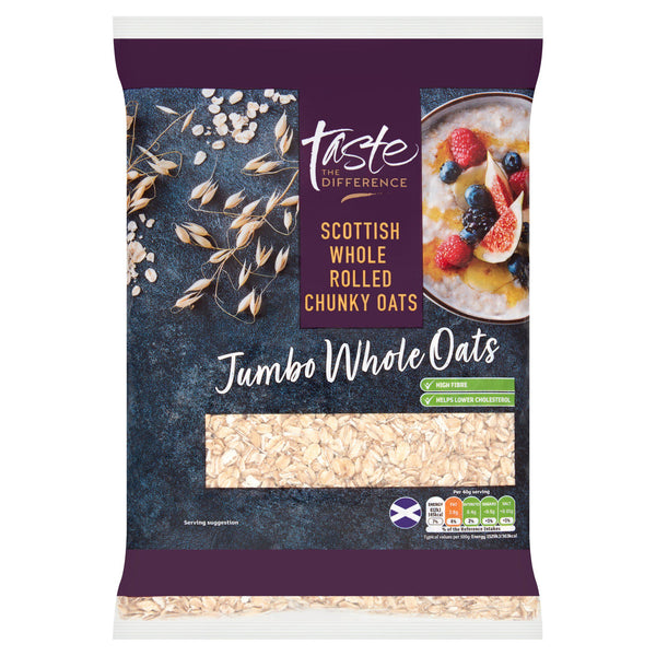 Sainsbury's Whole Rolled Porridge Oats, Taste the Difference 750g
