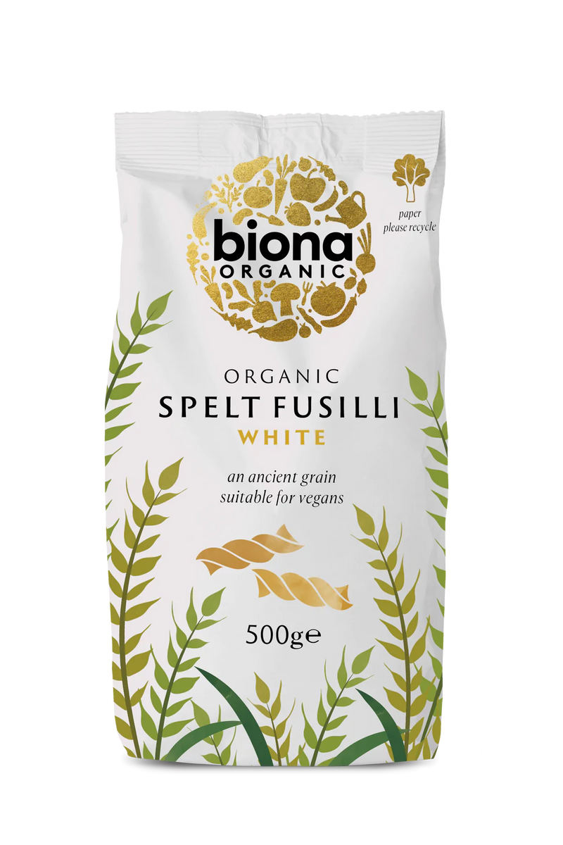 Biona Organic SPELT FUSILLI - WHITE 500g