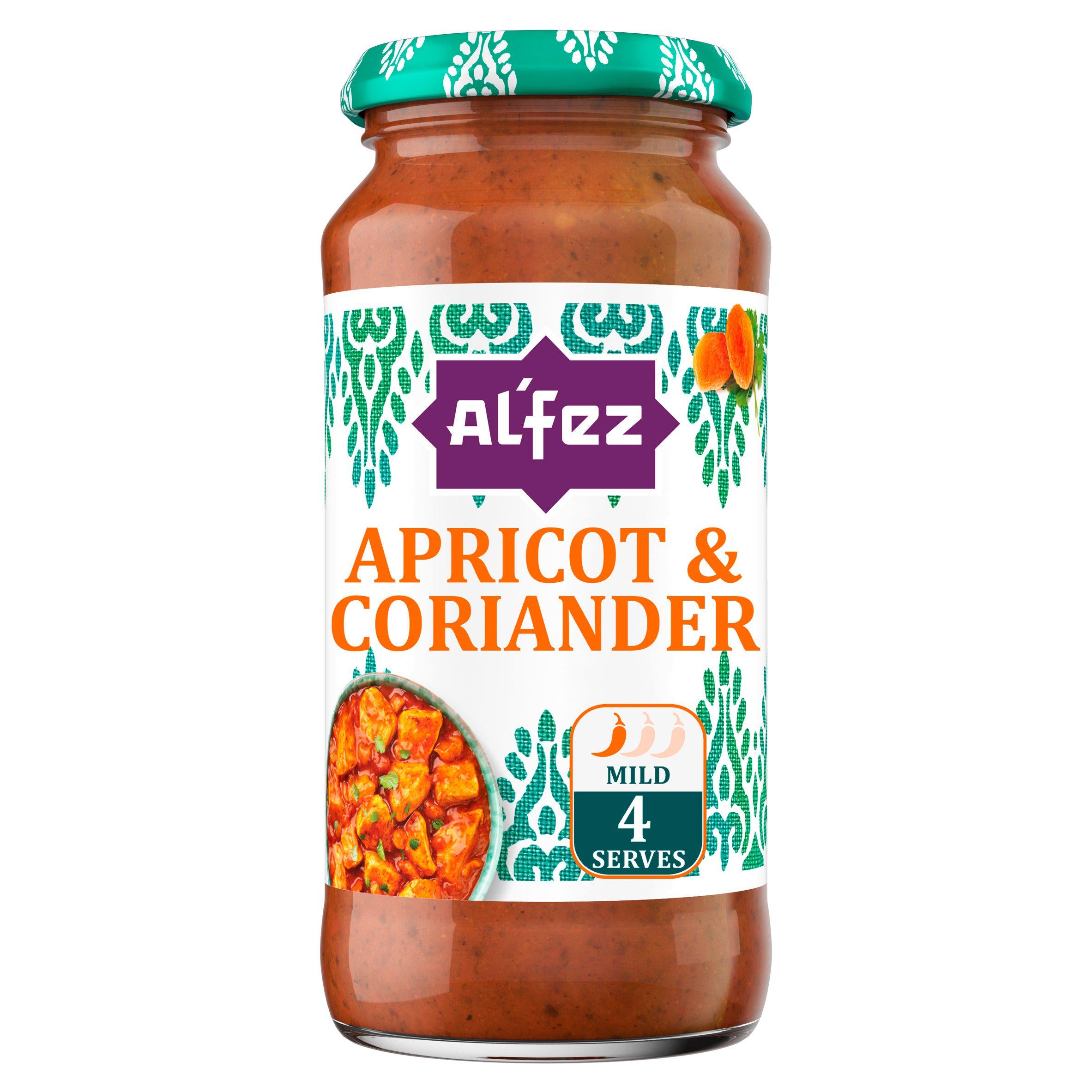WSO - Al'Fez Middle Eastern Apricot & Coriander Sauce 6x450g