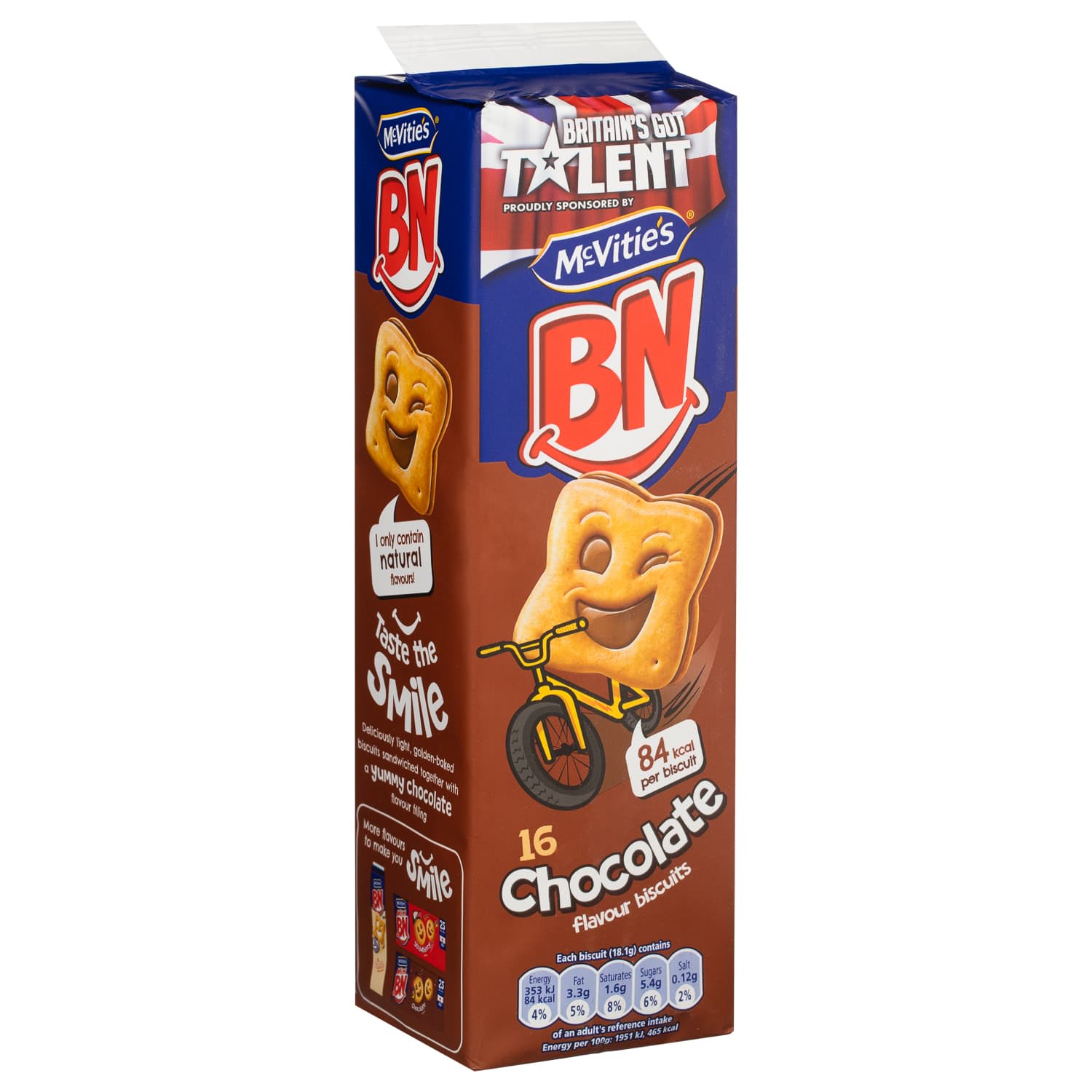 McVitie's BN Chocolate Flavoured Biscuits 285g