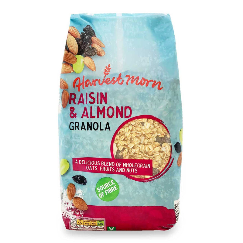 Harvest Morn Raisin & Almond Granola 1kg