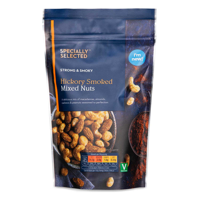 Specially Selected Hickory Smoked Mixed Nuts 150g