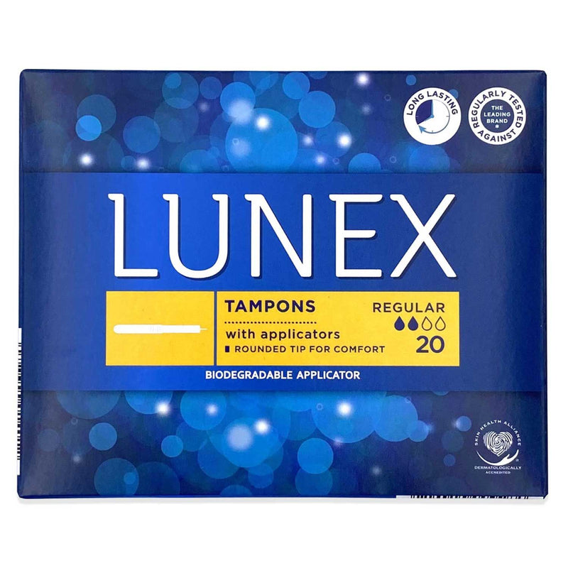 Lunex Tampons With Applicators - Regular 20 Pack