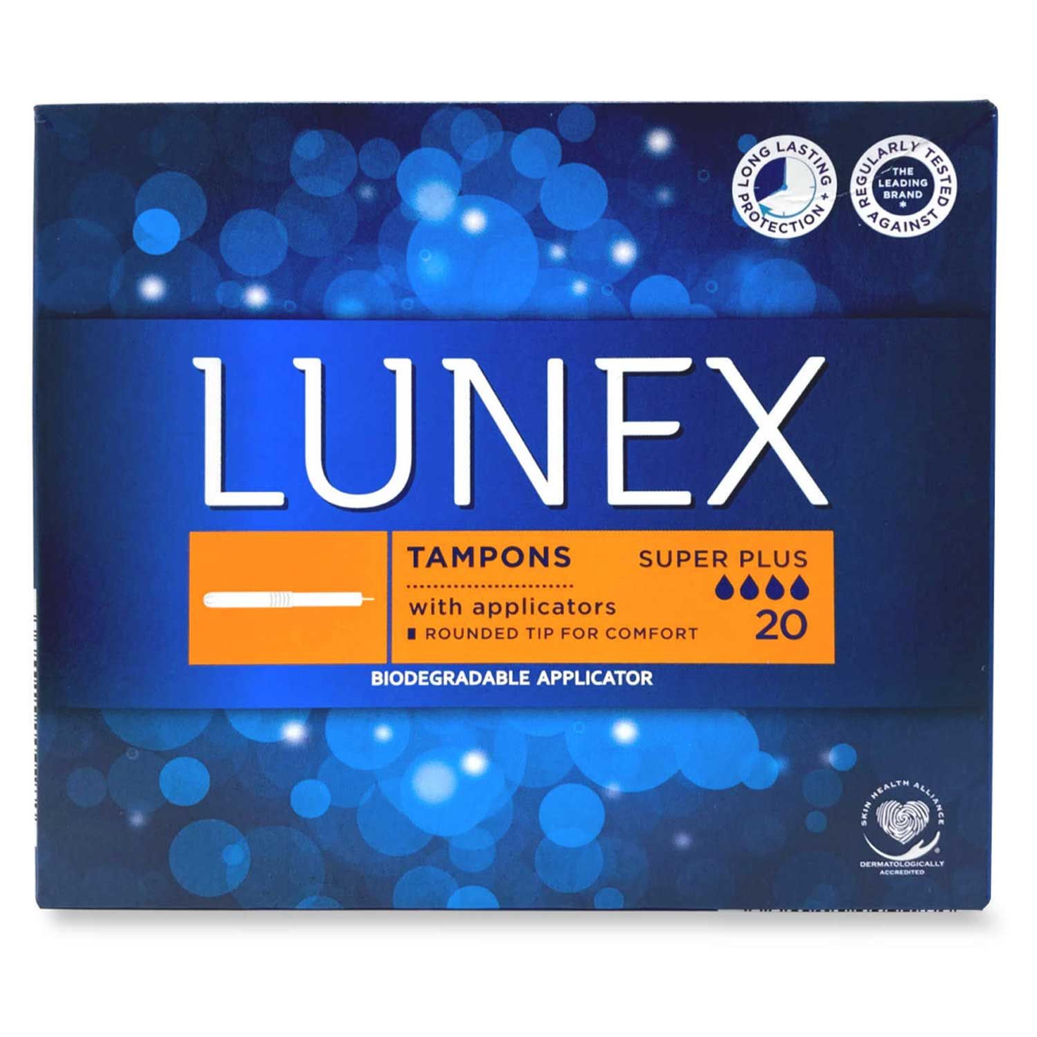 Lunex Tampons With Applicators - Super Plus 20 Pack