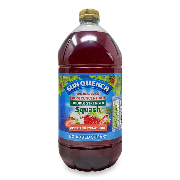 Sun Quench Double Strength Apple & Strawberry Squash 1.5l