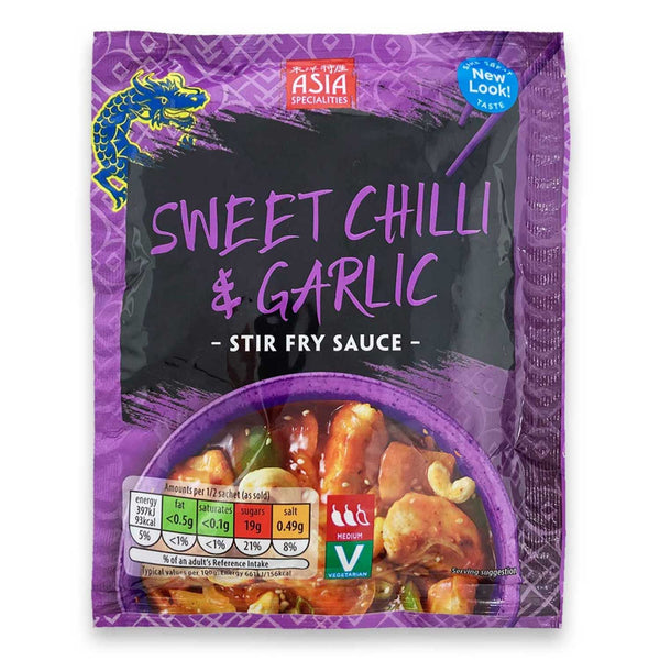 Asia Specialities Sweet Chilli And Garlic Stir Fry Sauce 120g