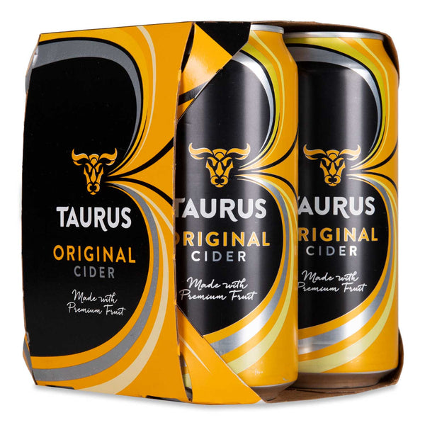 Taurus Original Cider 440ml (Single Can)